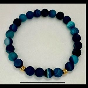 Blue Agate Bracelet